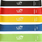 Resistance Loop Exercise Bands with Instruction Guide and Carry Bag, Set of 5