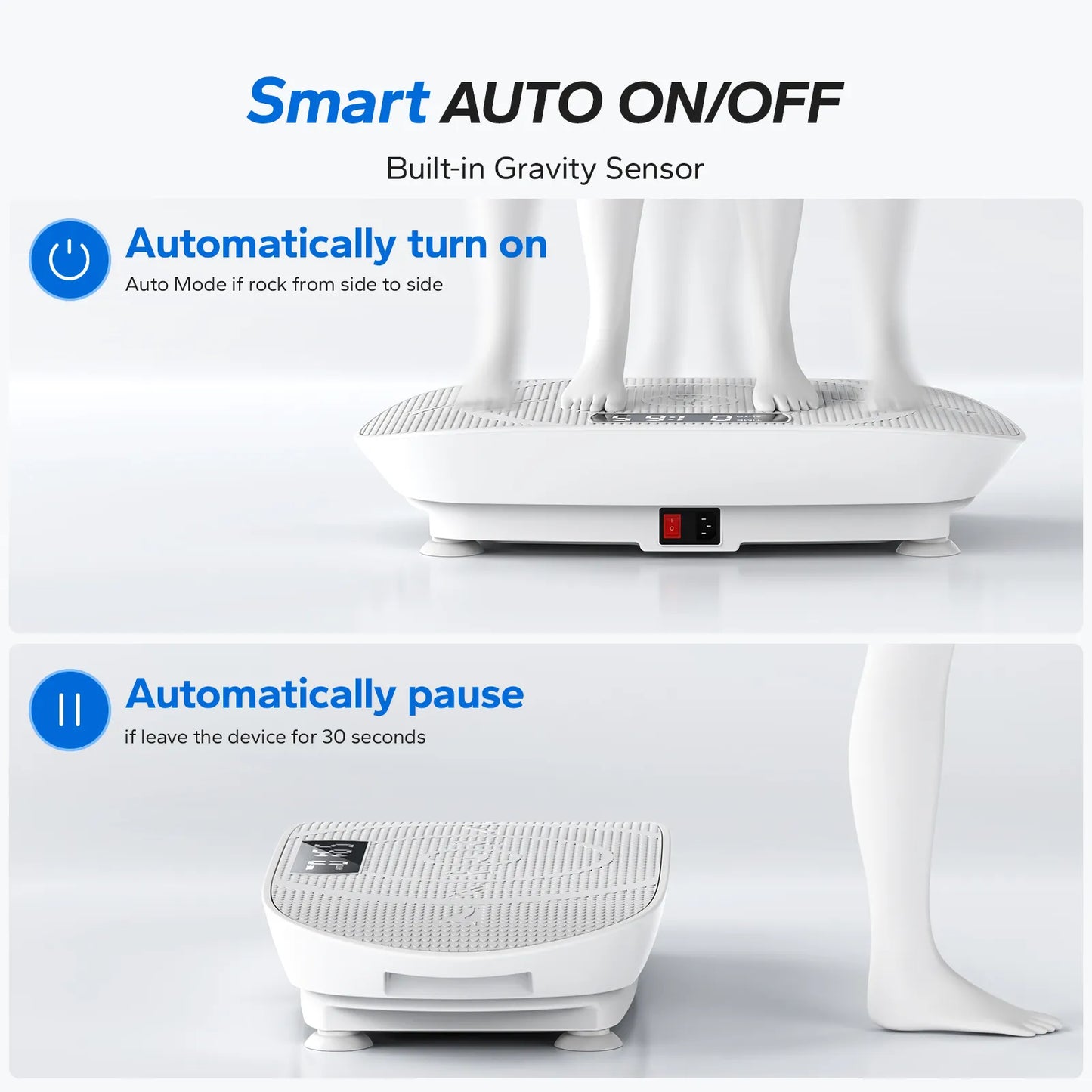 CV30 Pro Whole Body Curved Vibration Fitness Plate