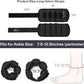 Adjustable Ankle Weights 1 Pair 2 4 6 8 10 Lbs Leg Weight Straps for Women Men, Weighted Ankle Weights Set for Gym,Fitness, Workout,Walking, Jogging,1-5 Lbs Each Ankle, 1 Pair 2-10 Lbs