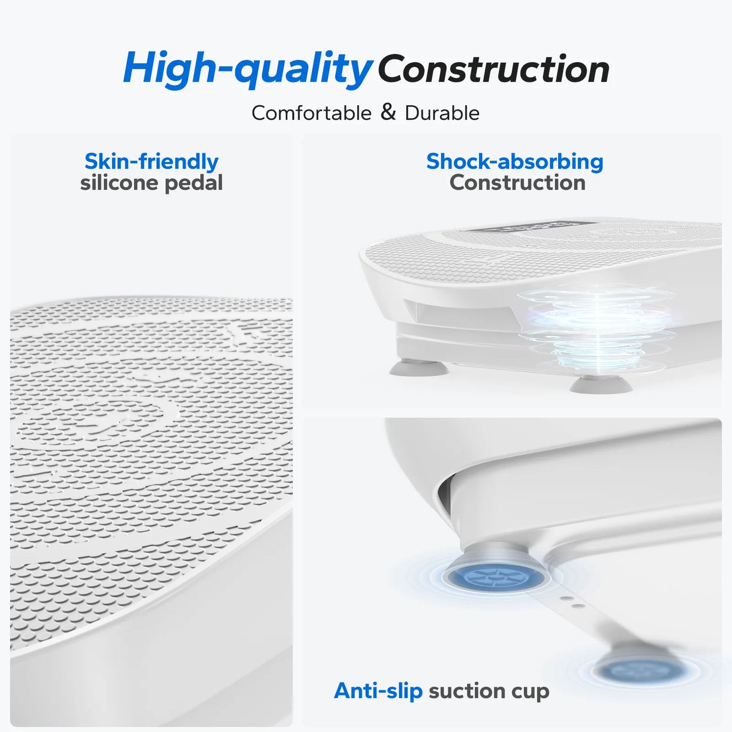 CV30 Pro Whole Body Curved Vibration Fitness Plate