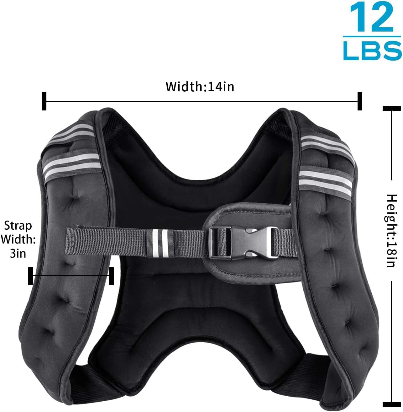 Weighted Vest for Enhanced Workouts - Adjustable for All Fitness Levels