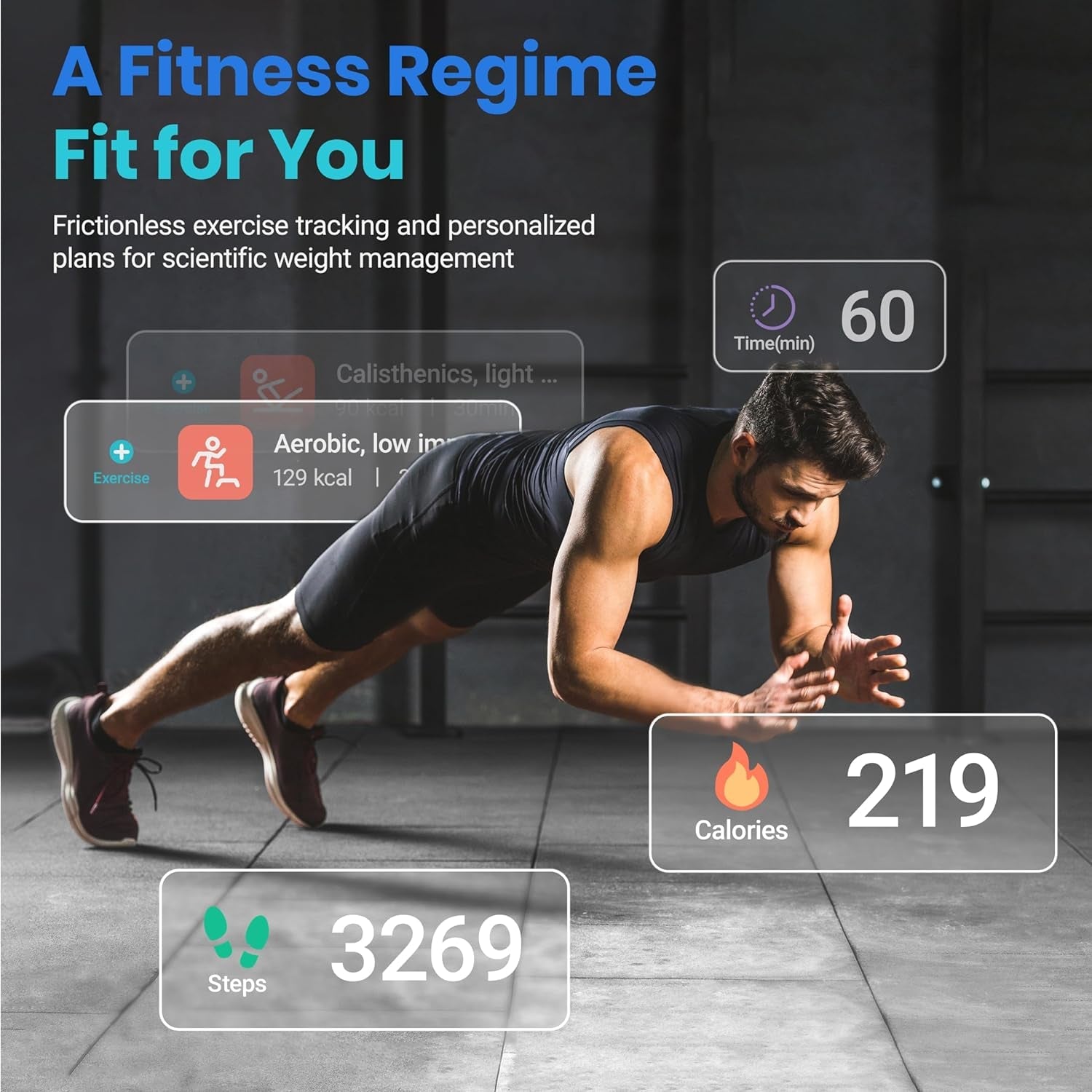 Smart Scale for Body Weight Fat, FSA HSA Eligible, Digital Bathroom Weighing Machine for Accurate BMI Muscle Mass Composition, Home Use Apple Health Compatible Fitness Equipment