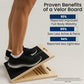 MobilEase™ 2-in-1 Balance + Portable Wooden Slant Board + Free 2 Pack Knee Braces for Pain Relief