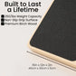 MobilEase™ 2-in-1 Balance + Portable Wooden Slant Board + Free 2 Pack Knee Braces for Pain Relief