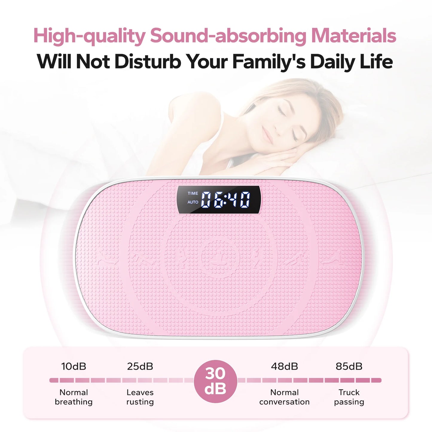 CV30 Pro Whole Body Curved Vibration Fitness Plate