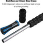 Muscle Roller Stick for Athletes - Body Massage Stick - Release Myofascial Trigger Points Reduce Muscle Soreness Tightness Leg Cramps & Back Pain for Physical Therapy & Recovery (Blue 1)