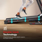 Premium Foldable Treadmill for Home, Running or Walking with Auto Incline, Shock Absorption, Digital Display, Optional 20” Running Deck, Free Sunnyfit App Bluetooth Connection