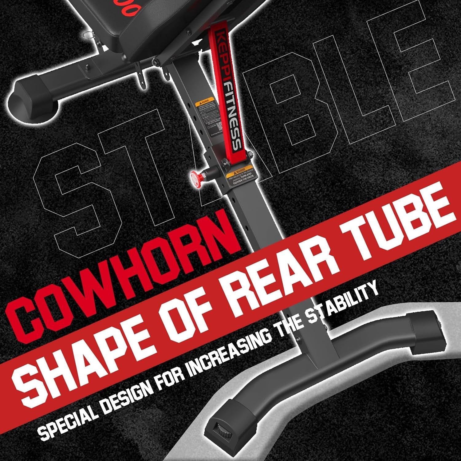 900LB Weight Bench, Adjustable Foldable Workout Bench Press for Full Body Strength Training, Incline Decline Bench with Fast Folding - New Version