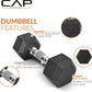 Dumbbell Set with Rack | Multiple Options in 150Lbs and 210Lbs