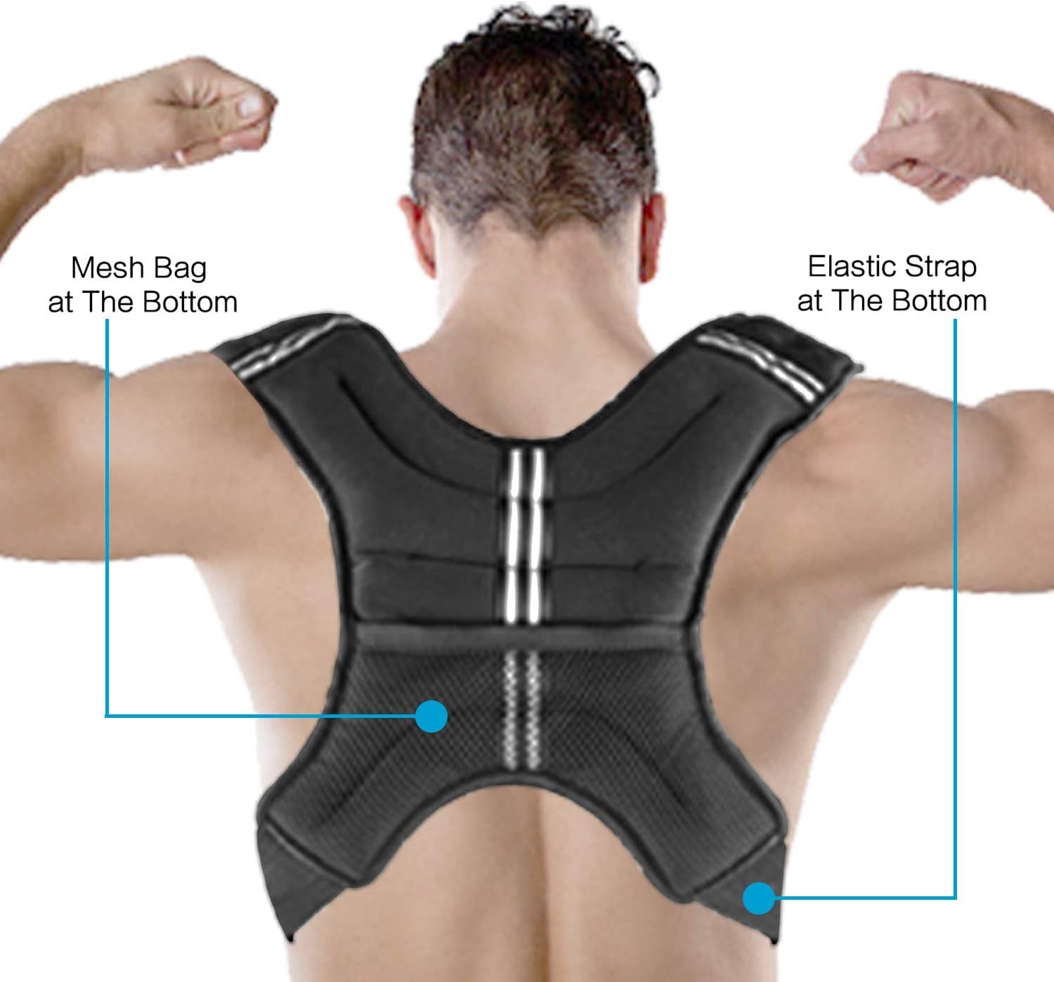 Weighted Vest for Enhanced Workouts - Adjustable for All Fitness Levels