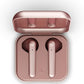 True Wireless Earbuds - over 20 Hours Playtime, IPX4 Waterproof Earphones, Bluetooth 5.0 Headphones, Touch Controls & Enhanced Microphone for Clear Calling, Stockholm Plus, Rose Gold