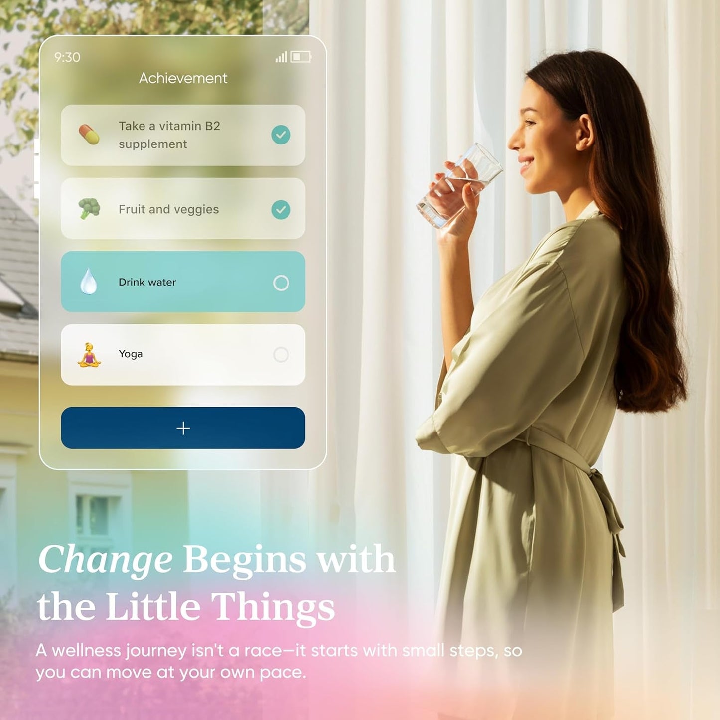 Smart Rechargeable Scale for Body Weight, BMI, Fat, Muscle Mass, FSA HSA Eligible, Digital Bathroom Scale with 13 Metrics, Secret Mode, Bluetooth Connect to Free Apps, Rainbow White