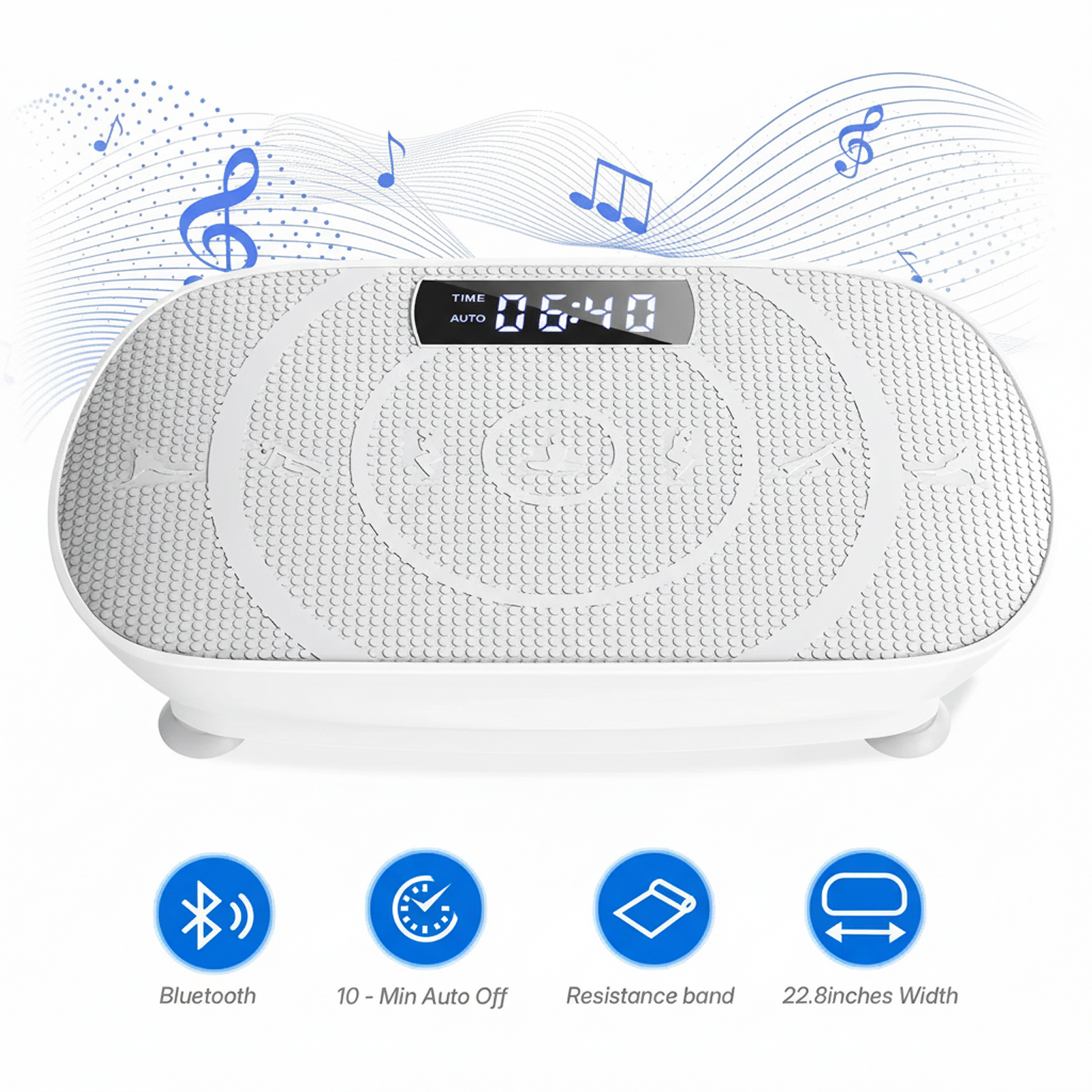 CV30 Pro Whole Body Curved Vibration Fitness Plate